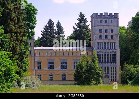 Kavalierhaus auf der Pfaueninsel, Berlin, Deutschland Stockfotografie