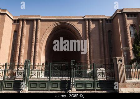 National Museum of Iran, Fassade des Gebäudes, Teheran, Iran, Persien, Westasien, Asien Stockfoto