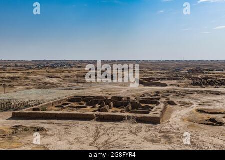 Die alte assyrische Stadt Ashur (Assur), UNESCO-Weltkulturerbe, Irak, Naher Osten Stockfoto