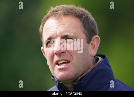 Aktenfoto vom 24-05-2021 von Trainer Charlie Appleby auf den Galopprennbahnen auf der Epsom Racecourse. Ausgabedatum: Dienstag, 20. Juli 2021. Stockfoto