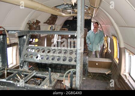 Alliierte in Berlin E.V. - Ausstellungsgelände, am Flughafen Tegel, 2008, Joachim Szymanski Stockfoto