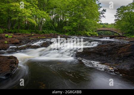 Price Rapids Conservation Area Tweed Ontario Canada im Sommer Stockfoto