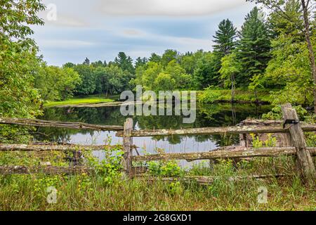 Price Rapids Conservation Area Tweed Ontario Canada im Sommer Stockfoto