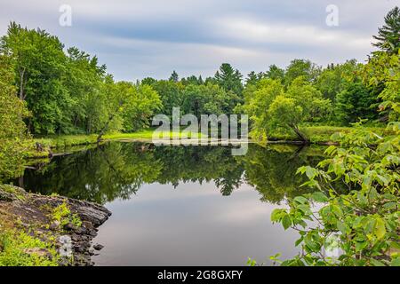 Price Rapids Conservation Area Tweed Ontario Canada im Sommer Stockfoto