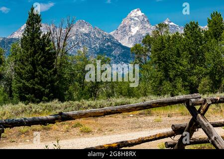 Blick von der Kapelle der Verklärung Stockfoto