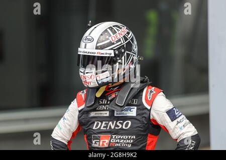 Kamui Kobayashi, Toyota Gazoo Racing, World Endurance Championship 2021, Monza 16-18. Juli 2021 Stockfoto