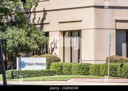 Sep 26, 2020 Mountain View / CA / USA - Polaris Wireless Headquarters in Silicon Valley; Polaris Wireless, Inc. Entwickelt softwarebasierte Standortsystyste Stockfoto