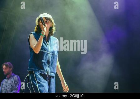 IO sono ariete in Concerto al Carroponte di Sesto San Giovanni da Claudia Mazza Stockfoto