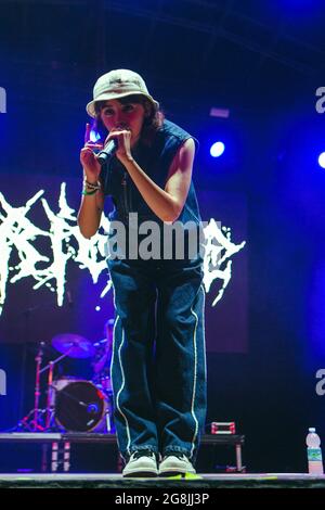 IO sono ariete in Concerto al Carroponte di Sesto San Giovanni da Claudia Mazza Stockfoto