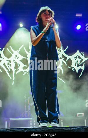 IO sono ariete in Concerto al Carroponte di Sesto San Giovanni da Claudia Mazza Stockfoto