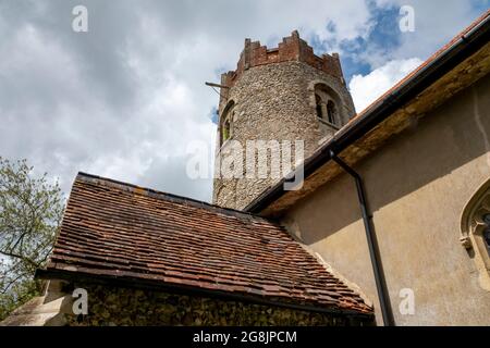 St. Peter's Church, Thorington, Suffolk Stockfoto