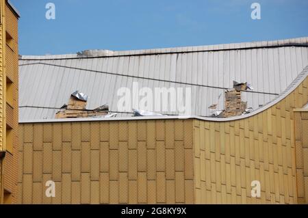 Berliner Philharmonie nach Brand im Mai 2008 Stockfoto