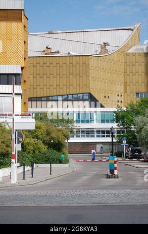 Berliner Philharmonie nach Brand im Mai 2008 Stockfoto