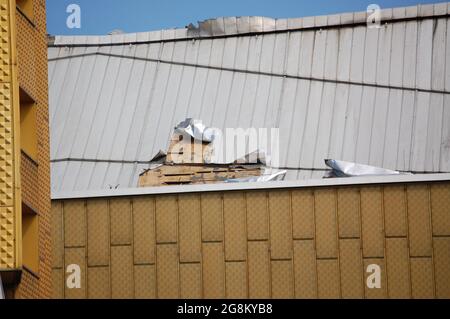 Berliner Philharmonie nach Brand im Mai 2008 Stockfoto