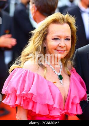 Cannes, Frankreich. Juli 2021. Cannes, Frankreich - 06. Juli 2021: Filmfestspiele von Cannes mit Caroline Scheufele, CEO von Chopard Credit: dpa/Alamy Live News Stockfoto