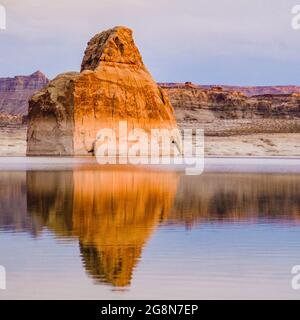 Lake Powell Arizona Landschaft und Sonnenuntergänge Stockfoto