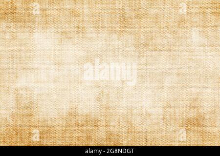 Natürliche Vintage braun Farbe Leinen Textur Hintergrund oder Grunge Leinwand Stoffabstrakt Stockfoto