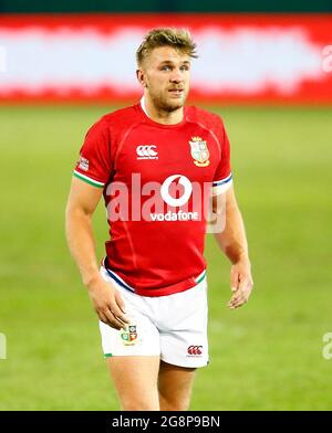 Chris Harris von den britischen und irischen Löwen während des Spiels der Castle Lager Lions Series im Loftus Versfield Stadium, Pretoria. Bilddatum: Samstag, 10. Juli 2021. Stockfoto