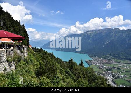 Brienzersee Schweiz. Stockfoto