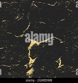Elegante Vintage Grunge Goldfolie Textur. Stock Vektor