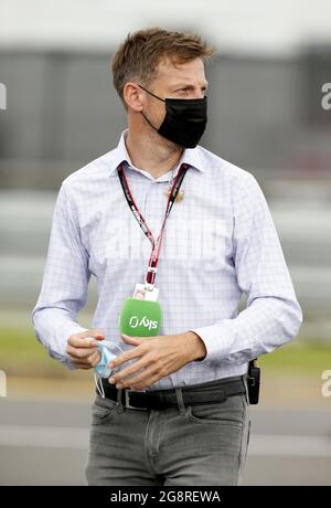 BUTTON Jenson (gbr) ehemaliger f1-Fahrer beim Formel 1 Pirelli British Grand Prix 2021, 10. Lauf der FIA Formel 1-Weltmeisterschaft 2021 vom 16. Bis 18. Juli 2021 auf dem Silverstone Circuit, in Silverstone, Großbritannien - Foto DPPI Stockfoto