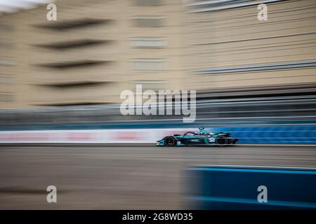 88 Blomqvist Tom (gbr), Nio 333 FE Team, Nio 333 FE 001, Aktion während des New York City ePrix 2021, 6. Treffen der Formel-E-Weltmeisterschaft 2020-21, auf dem Brooklyn Street Circuit vom 10. Bis 11. Juli in New York, USA - Foto Germain Hazard / DPPI Stockfoto