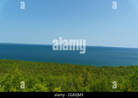 Wunderschöne Aufnahme des Lake Huron von der MANITOULIN Insel Stockfoto