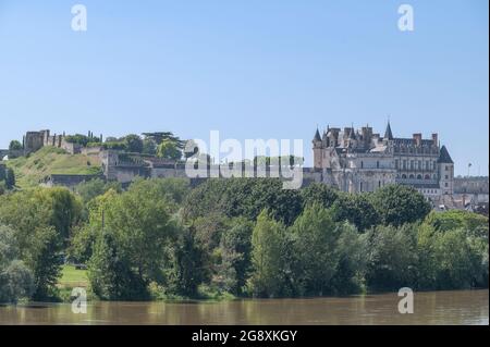 Château d'Amboise, Loire-Tal, Frankreich Stockfoto