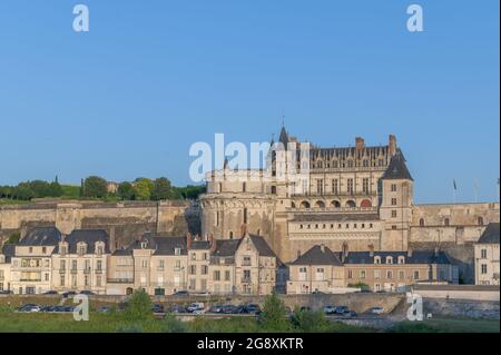 Château d'Amboise, Loire-Tal, Frankreich Stockfoto