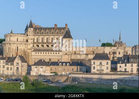 Château d'Amboise, Loire-Tal, Frankreich Stockfoto