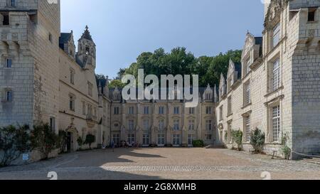 Schloss Ussé, Loire-Tal, Frankreich Stockfoto