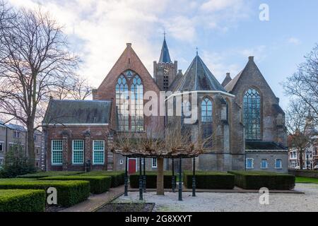 Grote oder Sint Janskerk, Schiedam, Niederlande Stockfoto