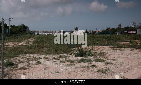 Ackerland in Zentral-Pattaya Thailand Stockfoto