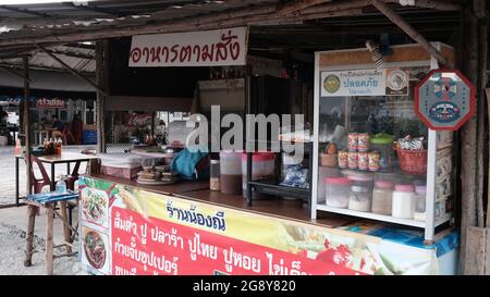 Ungesehen aus dem Weg desolate Zurück Soi von Nord-Zentral-Pattaya Thailand Stockfoto