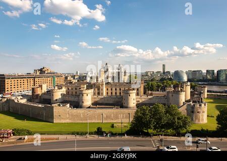 The Tower of London, Großbritannien Stockfoto