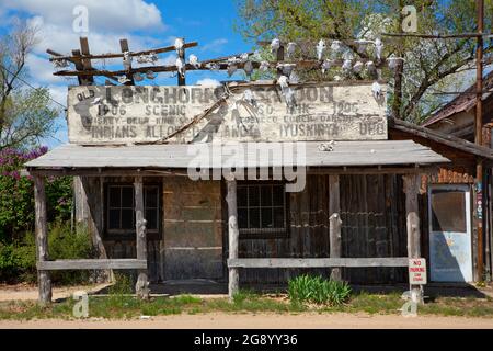 Longhorn Saloon, Scenic, South Dakota Stockfoto