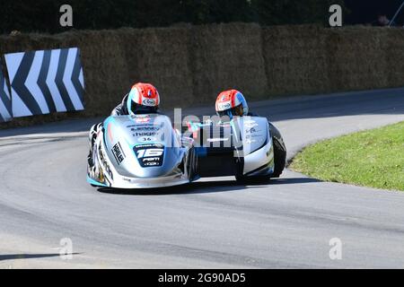 Ben Birchall, Tom Birchall, LCR-Honda 600, 110 Jahre Mountain Course, Goodwood Festival of Speed, die Maestros - Motorsport's Great Allrounder Stockfoto