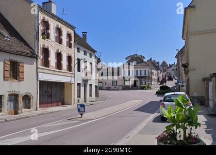 Restaurant „Kamille“, Arnay le Duc FR Stockfoto