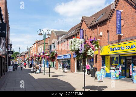 The Market Shopping Center, Victoria Street, Crewe, Cemhire, England, Vereinigtes Königreich Stockfoto