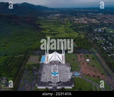 Die Moschee von Islamabad. Stockfoto