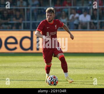 Grodig, Österreich. Juli 2021. 23.07.2021, das.Goldberg-Stadio, Grodig, Testspiel 1.FSV FSV Mainz 05 gegen FC Liverpool, im Bild Harvey Elliot (Liverpool) Credit: dpa picture Alliance/Alamy Live News Stockfoto