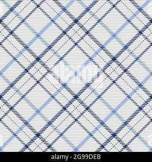 Nahtloses Muster aus schottischem Tartan-Karo. Wiederholbarer Hintergrund mit Check-Fabric-Textur. Flache Vektor-Kulisse mit gestreiftem Textildruck. Stock Vektor