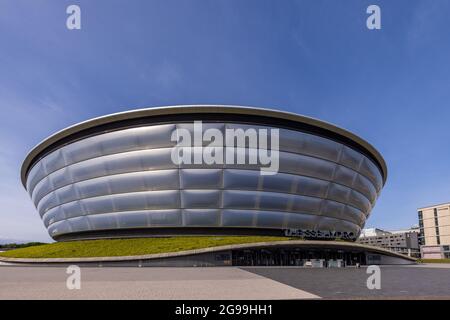 Die SSE Hydro ist eine Mehrzweck-Hallenarena auf dem Scottish Event Campus in Glasgow, Schottland, Großbritannien Stockfoto