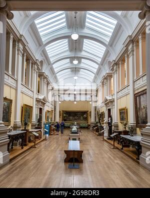 Port Sunlight, Wirral, Großbritannien. Lady Lever Kunstgalerie mit vielen national wichtigen Gemälden und Skulpturen. Stockfoto