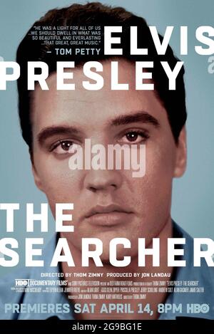 ELVIS PRESLEY in ELVIS PRESLEY: THE SEARCHER (2018), Regie THOM ZIMNY. Kredit: HBO DOKUMENTARFILME / Album Stockfoto