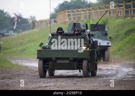 Daimler Dingo Scout Car, Bovington Tank Museum, Dorset England Stockfoto