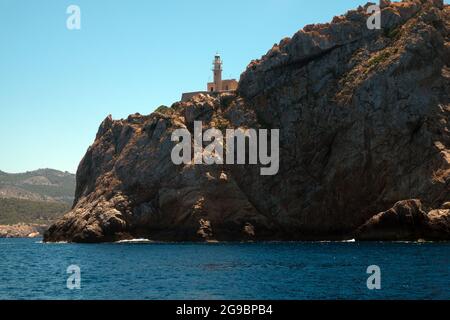 Segeln auf Mallorca, Mallorca, Balearen Stockfoto