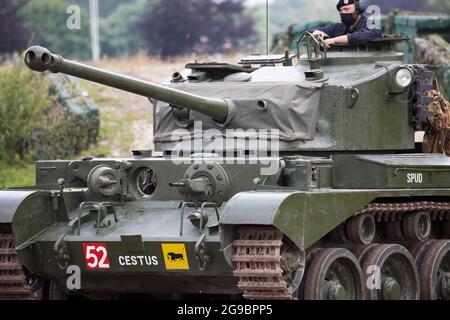 A34 Cruiser Tank Comet, Bovington Tank Museum, Dorset, England Stockfoto