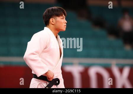 Tokio, Japan. Juli 2021. Hifumi Abes (JPN) Judo : Männer-66-kg-Finale während der Olympischen Spiele 2020 in Tokio im Nippon Budokan in Tokio, Japan . Quelle: Jun Tsukida/AFLO/Alamy Live News Stockfoto