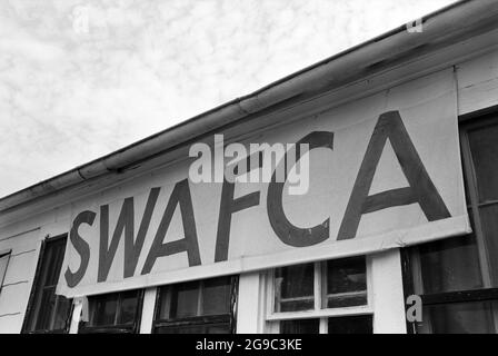 Die Southwest Alabama Farmers Cooperative Association wurde 1967 von Albert Turner als wirtschaftlicher Anstoß gegründet, um schwarzen Südstaatlern den Besitz und die Erhaltung ihres eigenen Landes zu ermöglichen. Dies war eine wichtige, aber weitgehend übersehene Entwicklung der Bürgerrechte im tiefen Süden. Stockfoto